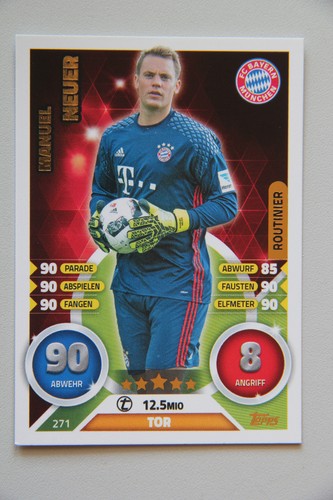 Topps match attax manuel - topps, "manuel
