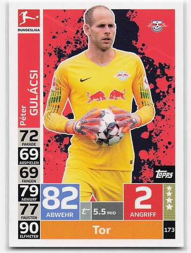 Péter gulácsi topps match - gulácsi,