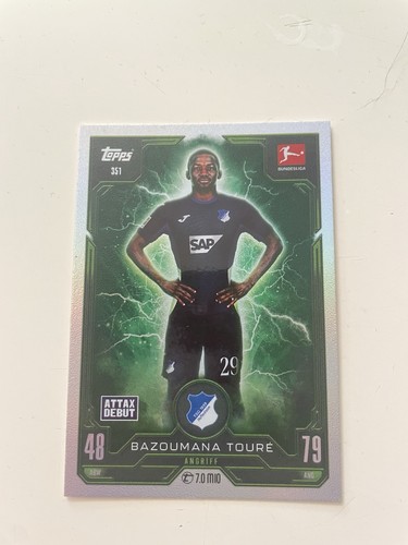 Bazoumana toure topps - toure,