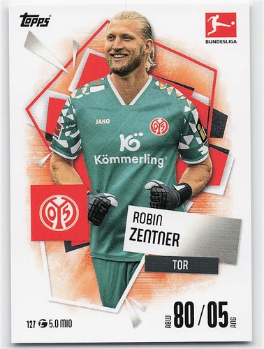 Robin zentner topps - topps, match