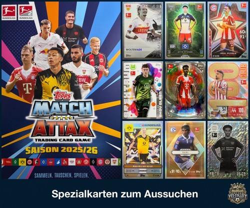 Topps match attax - match, bundesliga