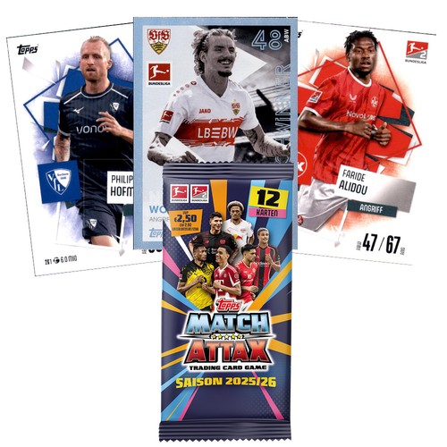 Match attax bundesliga 2025 - match, 2025/26