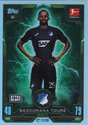 Bazoumana toure 26 topps - bazoumana,