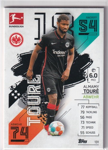 Match attax bundesliga - match, 21/22