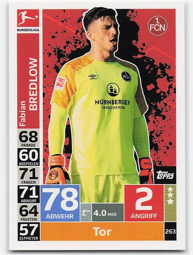 Fabian bredlow topps - topps, match