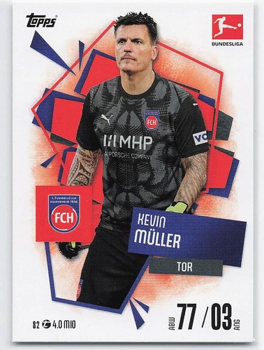 Kevin müller topps - müller,