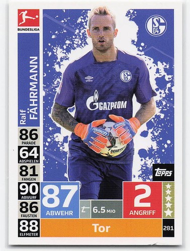 Ralf fährmann topps - topps, match