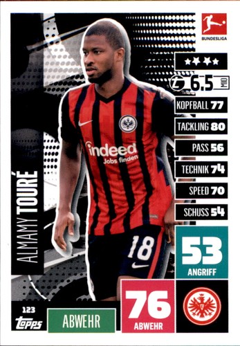 Match attax 2020 2021 - match,