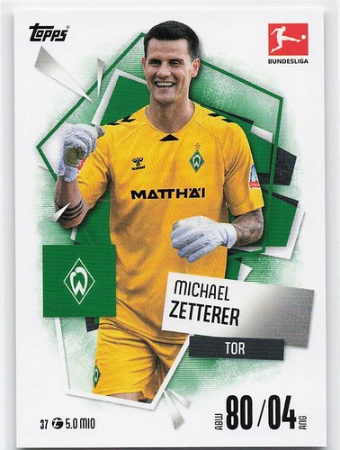Michael zetterer topps - zetterer,
