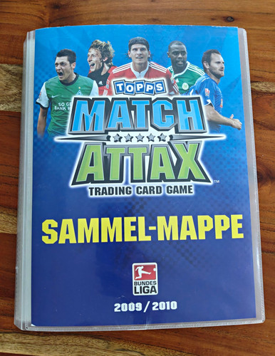 Topps match attax sammel - topps, sammel-mappe