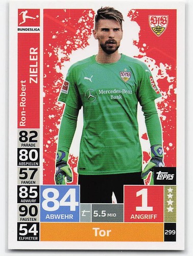Ron robert zieler - zieler, topps