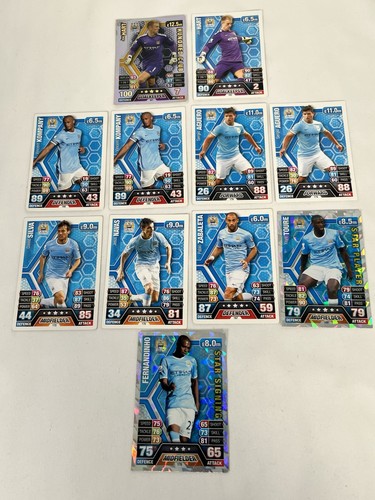 Manchester city match attax - city,