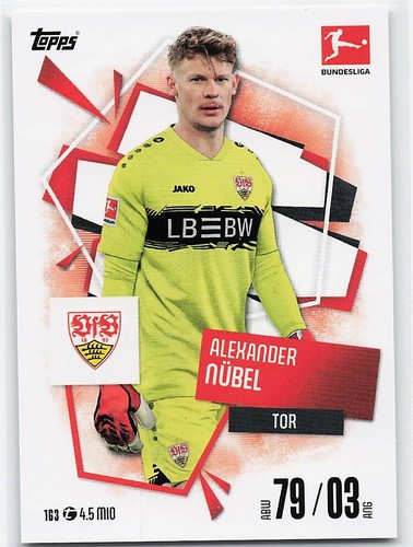 Alexander nübel topps - nübel, match