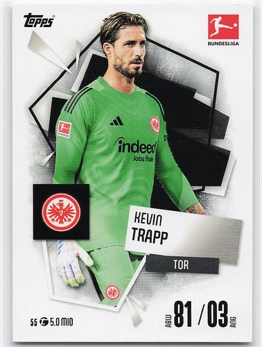 Kevin trapp topps match - match, attax